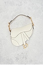 view 2 of 9 Dior Saddle Bag in White