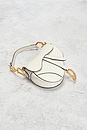 view 4 of 9 Dior Saddle Bag in White