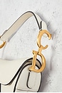 view 7 of 9 Dior Saddle Bag in White