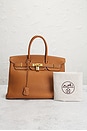 view 9 of 9 Hermes Togo Birkin 35 Handbag in Gold