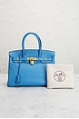 view 7 of 7 BOLSO HERMES in Bleu Paradis
