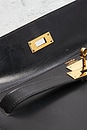 view 7 of 10 Hermes 1987 Box Kelly 28 Handbag in Black