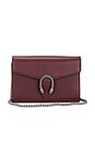 view 1 of 8 Gucci Dionysus Wallet On Chain in Bordeaux
