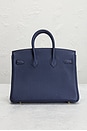 view 3 of 10 Hermes Togo Birkin 25 Handbag in Bleu De Prusse