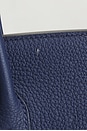 view 9 of 10 Hermes Togo Birkin 25 Handbag in Bleu De Prusse