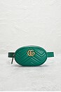 view 2 of 7 Gucci GG Marmont Waist Bag in Green