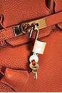 view 7 of 9 Hermes Clemence Birkin 30 Handbag in Orange
