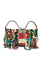 view 1 of 8 Fendi Beaded Fringe Baguette Shoulder Bag in Multi