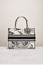 view 3 of 9 Dior Toile De Jouy Zodiac Book Tote Bag in Ivory