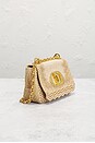 view 4 of 9 Dior Embroidered Caro Shoulder Bag in Neutral