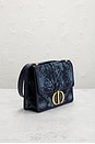 view 4 of 9 Dior Denim 30 Montaigne Shoulder Bag in Blue