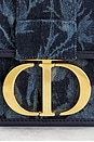 view 6 of 9 Dior Denim 30 Montaigne Shoulder Bag in Blue
