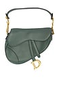 view 1 of 9 Dior Saddle Bag in Green