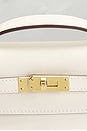view 6 of 7 Hermes Swift Kelly Pochette Handbag in Craie