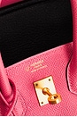 view 7 of 9 Hermes Epsom Birkin 25 Handbag in Rose Azalee