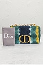 view 10 of 10 Dior Tie-Dye Denim Caro Shoulder Bag in Multi