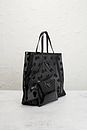 view 4 of 10 Prada Mesh Sequin Polka Dot Tote Bag in Black