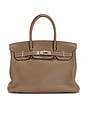 view 1 of 9 Hermes Togo Birkin 30 Handbag in Etoupe