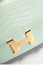 view 5 of 7 Hermes Crocodile Constance 18 Shoulder Bag in Vert D'eau