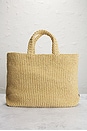 view 3 of 9 Prada Raffia Tote Bag in Neutral