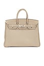 view 1 of 9 Hermes Togo Birkin 25 Handbag in Gris Tourterelle