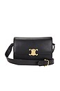 view 1 of 10 Celine Triomphe Shoulder Bag in Black