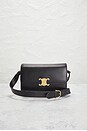 view 2 of 10 Celine Triomphe Shoulder Bag in Black