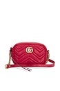 view 1 of 8 Gucci Mini GG Marmont Shoulder Bag in Red