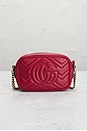 view 3 of 8 Gucci Mini GG Marmont Shoulder Bag in Red