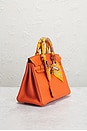 view 5 of 10 Hermes Togo Birkin 25 Handbag in Orange
