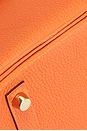 view 8 of 10 Hermes Togo Birkin 25 Handbag in Orange