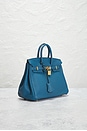 view 4 of 8 Hermes Togo Birkin 25 Handbag in Bleu Agate