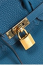 view 5 of 8 Hermes Togo Birkin 25 Handbag in Bleu Agate
