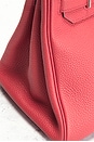 view 7 of 8 Hermes Togo Birkin 30 Handbag in Rouge Casaque
