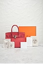 view 8 of 8 Hermes Togo Birkin 30 Handbag in Rouge Casaque