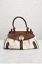 view 2 of 8 Fendi Magic Handle Bag in White & Brown
