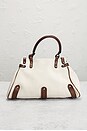 view 3 of 8 Fendi Magic Handle Bag in White & Brown