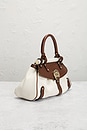 view 4 of 8 Fendi Magic Handle Bag in White & Brown