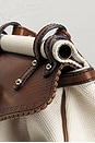 view 7 of 8 Fendi Magic Handle Bag in White & Brown