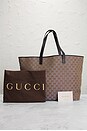 view 9 of 9 Gucci GG Canvas Tote Bag in Beige