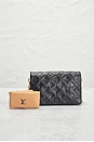 view 8 of 8 Louis Vuitton Lambskin Embossed Coussin Pochette Shoulder Bag in Black