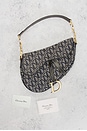 view 9 of 9 Dior Trotter Saddle Bag in Blue