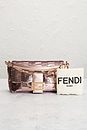 view 9 of 9 Fendi Sequin Mama Baguette Shoulder Bag in Pink