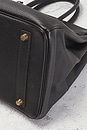 view 8 of 9 Hermes 1997 Togo Birkin 35 Handbag in Black