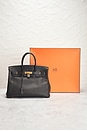 view 9 of 9 Hermes 1997 Togo Birkin 35 Handbag in Black