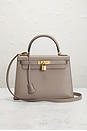 view 2 of 7 Hermes Epsom Kelly 28 Handbag in Gris Asphalt