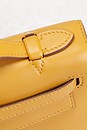 view 8 of 9 Hermes Veau Swift Kelly Pochette Handbag in Sesame