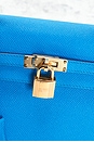 view 5 of 8 СУМКА HERMES in Bleu Frida