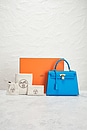 view 8 of 8 СУМКА HERMES in Bleu Frida