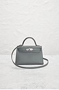 view 2 of 7 Hermes Epsom Kelly 20 Handbag in Vert Amande